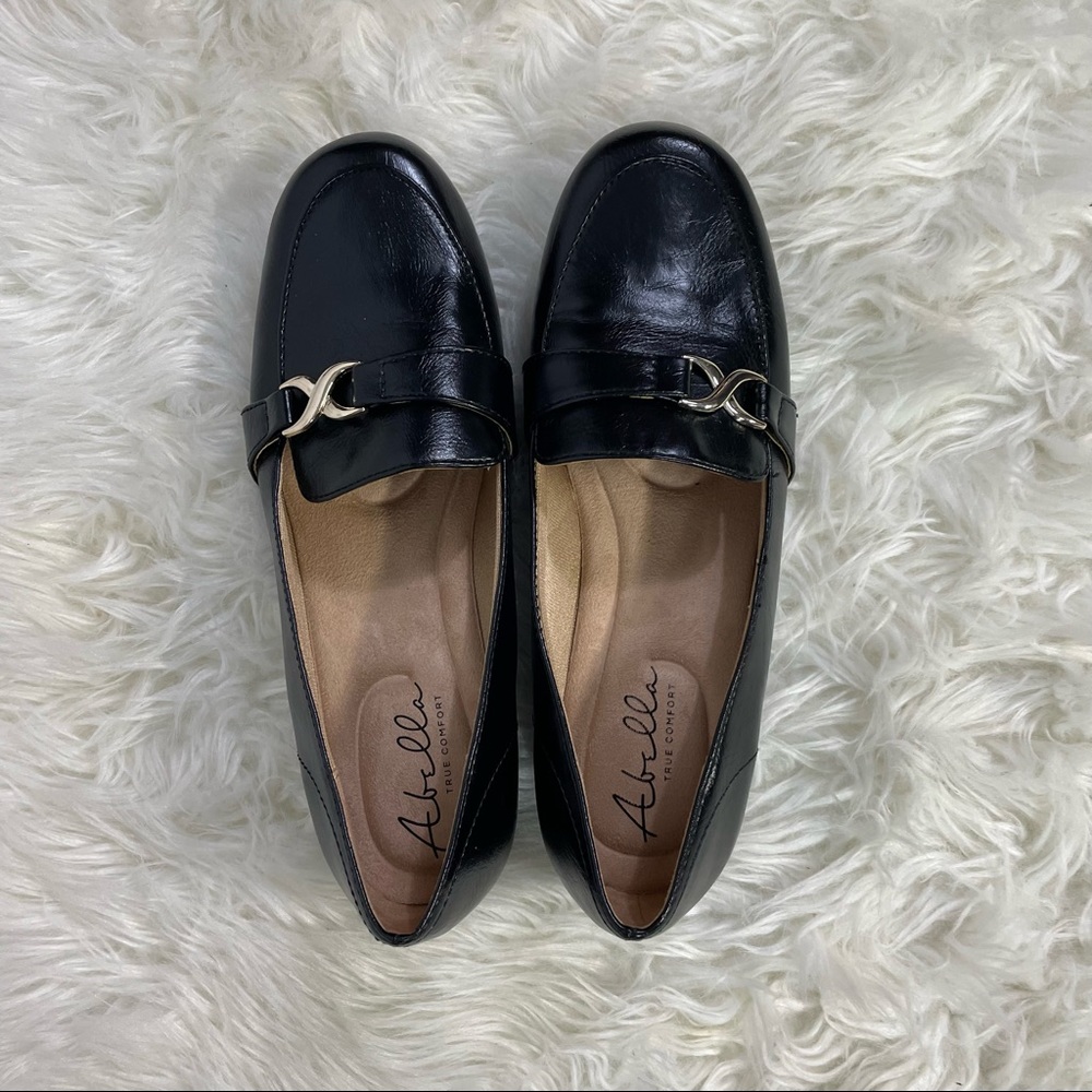 Abella True Comfort Black Flats